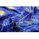 100% Silk Scarf, Large, Vincent van Gogh, The Starry Night