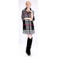 Blended Cashmere Shawl with Fringe Trim, British Plaid