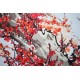 Grace Art, Extra Large, Oblong Asian Silk Embroidery Art Wall Hanging, Wide Format, Plum Blossom