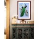 Grace Art, Extra-Large Asian Silk Embroidery Art Wall Hanging, Peacocks In Tree