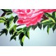 Grace Art, Large Asian Silk Embroidery Art Wall Hanging, Peony