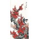 Grace Art Asian Wall Scroll, The Happy Magpie Couple