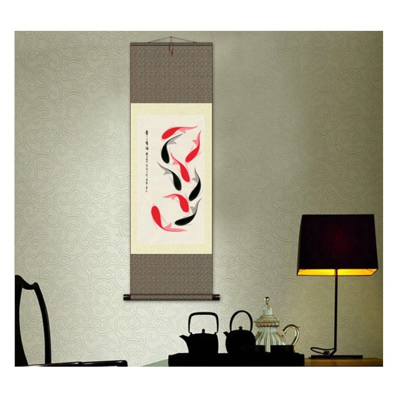 Lithograph Wall Scroll