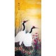 Grace Art Asian Wall Scroll, The Crane Couple