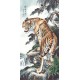 Grace Art Asian Wall Scroll, Tiger