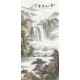 Grace Art Asian Wall Scroll, Infinite Mountain River