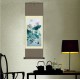 Grace Art Asian Wall Scroll, Mandarin Duck Couple With Water Lilies