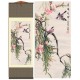 Grace Art Asian Wall Scroll, Birds