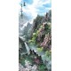 Grace Art Asian Wall Scroll, Set of 4, Four Seasons