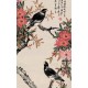 Grace Art Asian Wall Scroll, Set of 4, Four Seasons with Birds