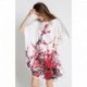 Grace Silk 100% Silk Nightgown, Plum Blossom, White