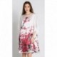 Grace Silk 100% Silk Nightgown, Plum Blossom, White