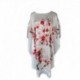 Grace Silk 100% Silk Nightgown, Winter Blossoms, White