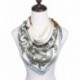 100% Silk Scarf With Hand Rolled Edges, Large, Curly Damask Leaves, Mint Green/Creme