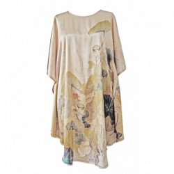 Grace Silk 100% Silk Nightgown, Misty Lotus