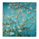 100% Silk Scarf, Large, Vincent van Gogh, Almond Blossom