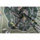 100% Silk Scarf With Hand Rolled Edges, Large, Empress Jewelry, Olive Green