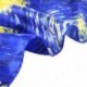 100% Silk Scarf, Oblong, With Hand Rolled Edges, Vincent van Gogh, The Starry Night