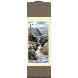 Grace Art Asian Wall Scroll, Autumn